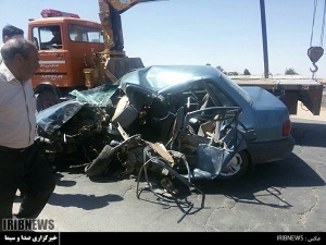 سرعت غیرمجاز ، اصلی ترین عامل تصادفات جاده ای کرمان