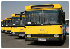 تجهیز ناوگان شهری شیراز به اتوبوس های جدید