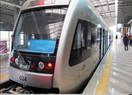 افزایش ساعت سرویس دهی خط دوم قطار شهری مشهد