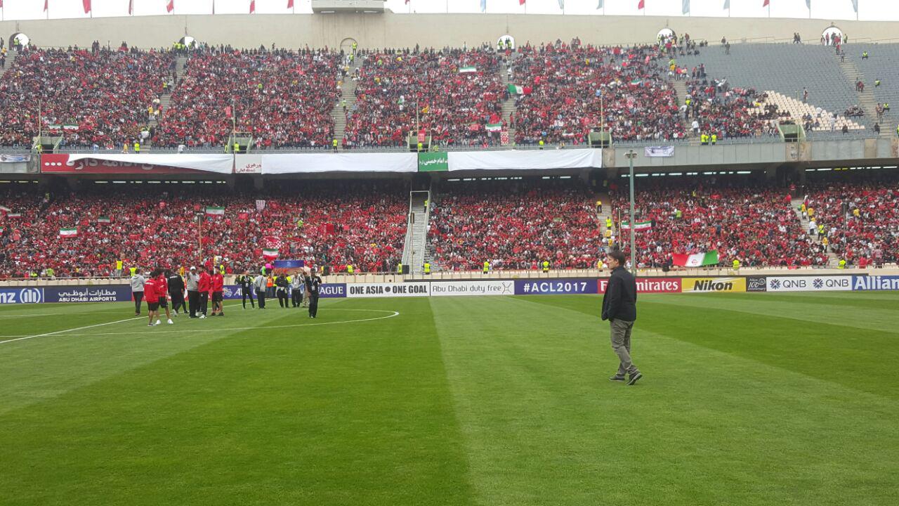 ورزشگاه آزادی آماده حضور هواداران پرسپولیس