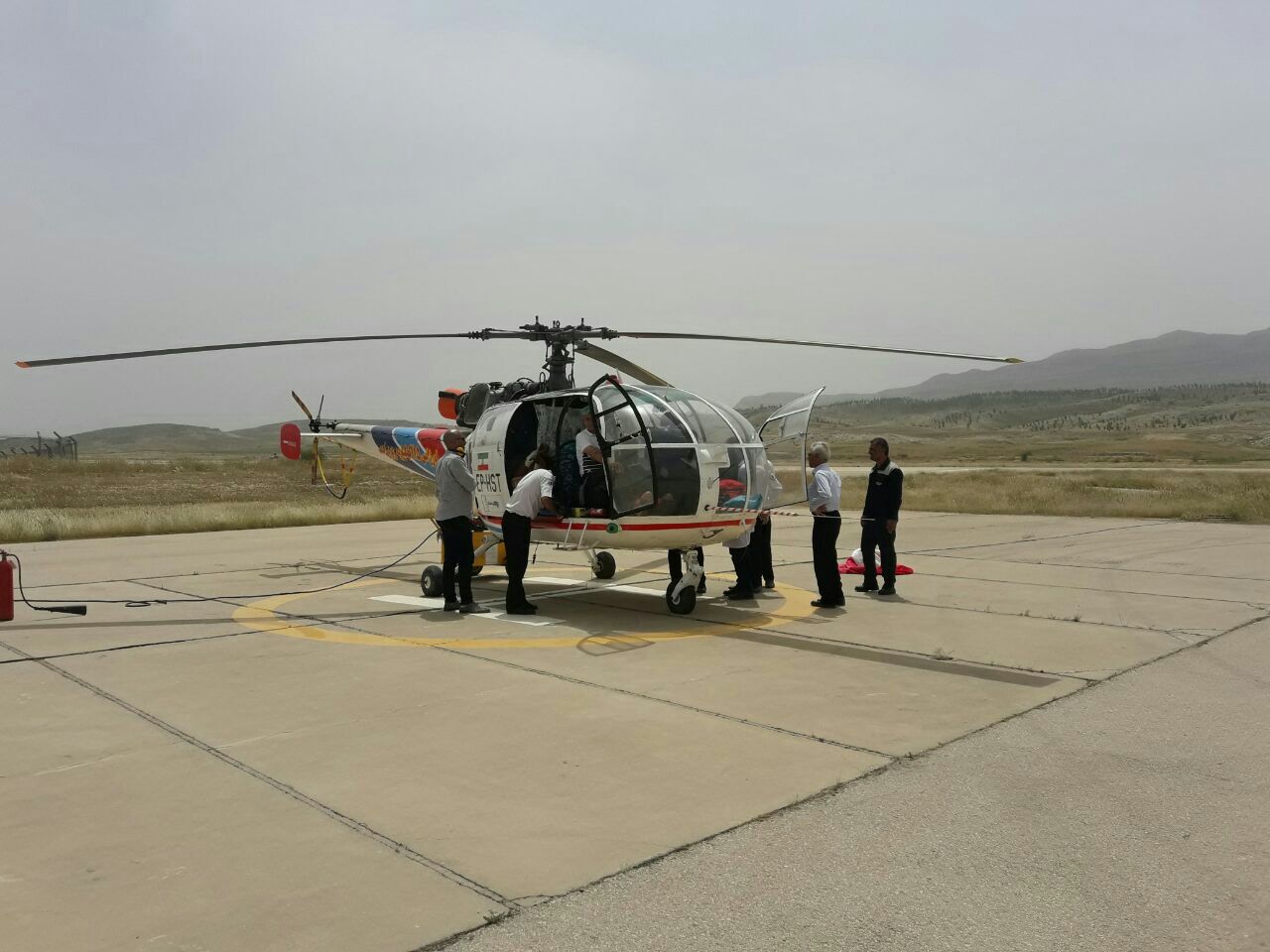 صدور مجوز راه اندازی دومین پایگاه اورژانس هوایی استان در گچساران