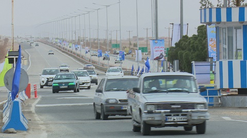 جاده های خراسان جنوبی امروزنیمه سنگین است