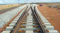 100 کيلومتر راه‌آهن چابهار- زاهدان آماده ريل‌گذاري مي‌شود