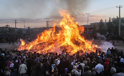 برگزاری آئین سده امروز درکرمان