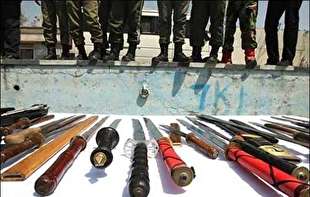 ممنوعیت حمل سلاح‌های سرد از مطالبات جدی نیروی انتظامی از مجلس بود