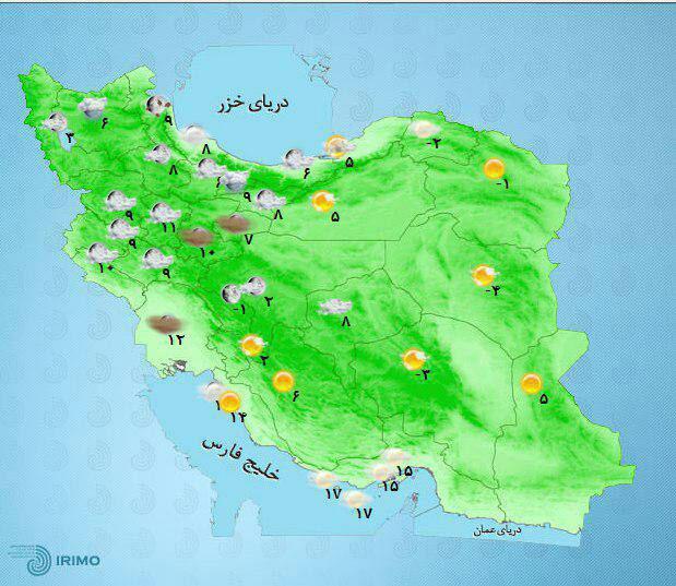 دریا مواج است، صیادان ایمن باشند