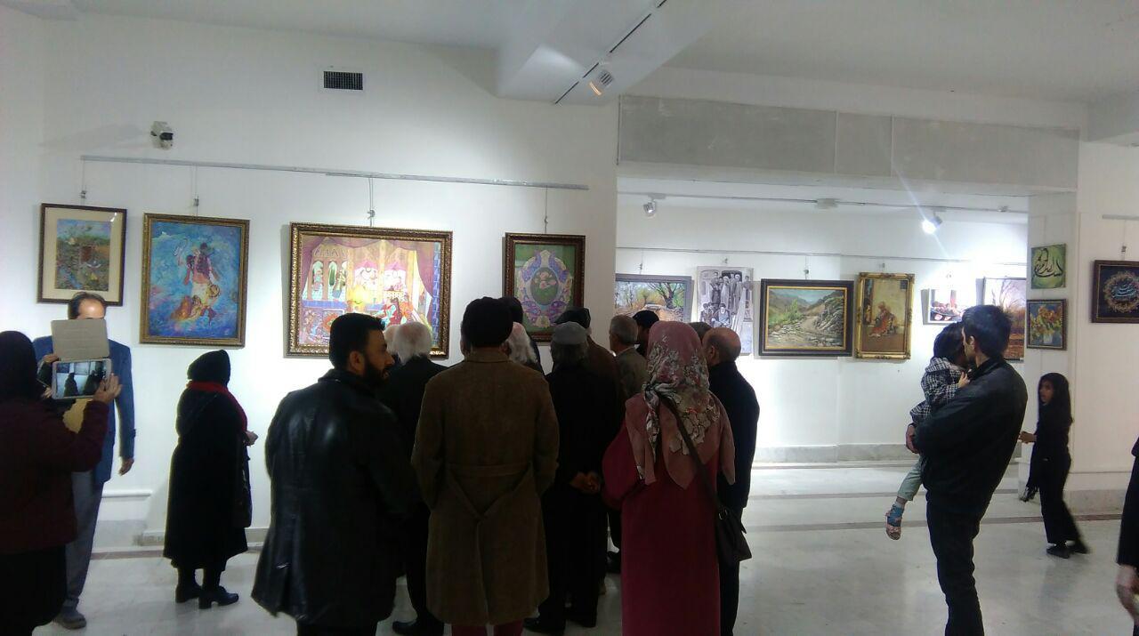 برگزاری نمایشگاه  نقاشی چهلچراغ در مشهد