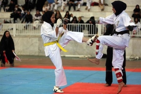 کسب مقام کشوری کاراته کایان دختر بهمئی 