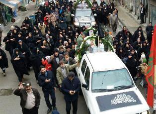 ورود پیکر پاک ۱۲ شهید نام آور دوران دفاع مقدس به مازندران