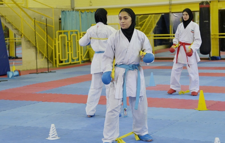 آغاز رقابت های کاراته انتخابی تیم ملی دختران