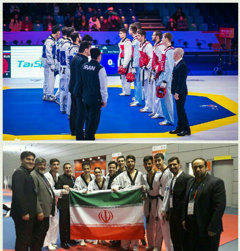 قهرمانی هوگوپوشان ایران در مسابقات تیمی گرنداِسلم