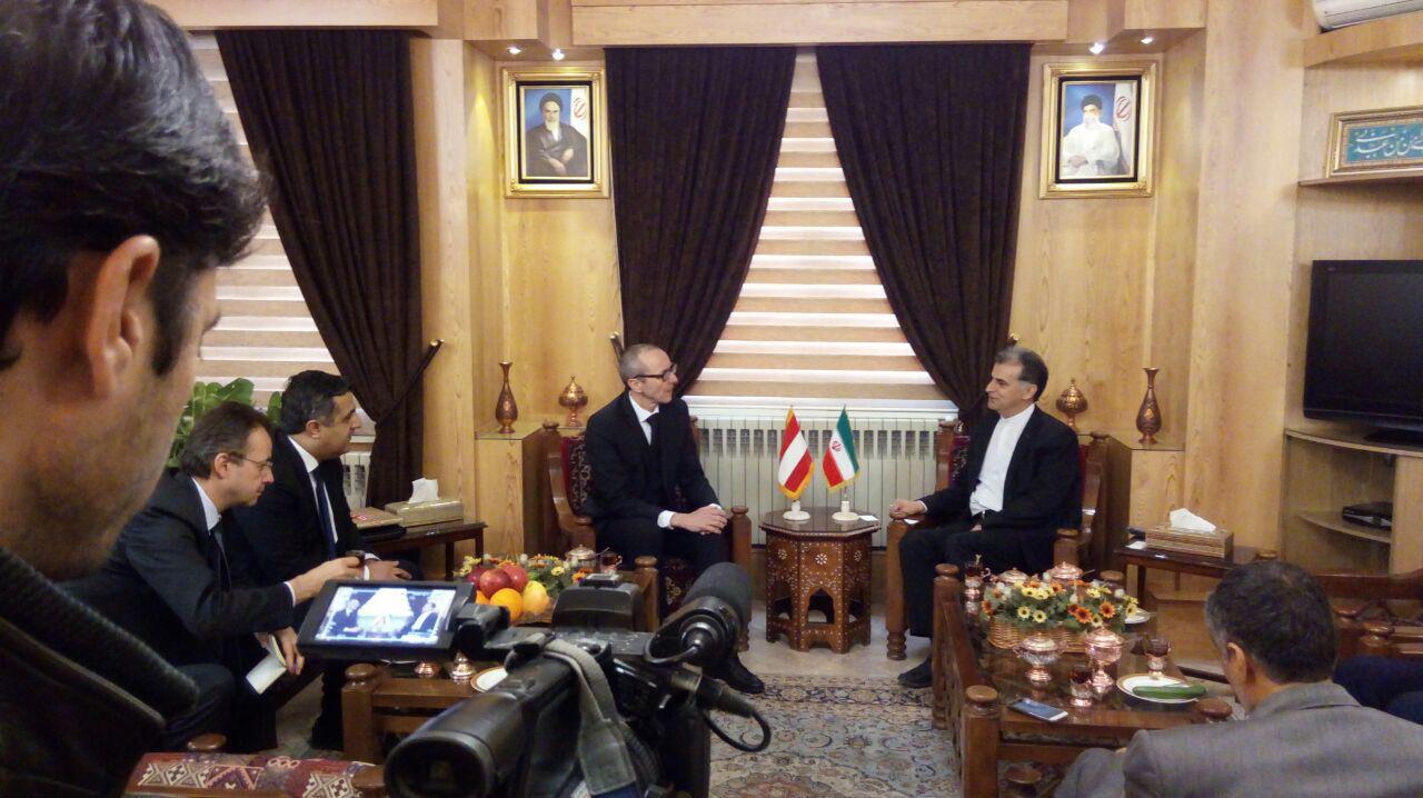 سفیر اتریش در ایران : تلاش برای تبدیل به شریکی همه جانبه برای ایران