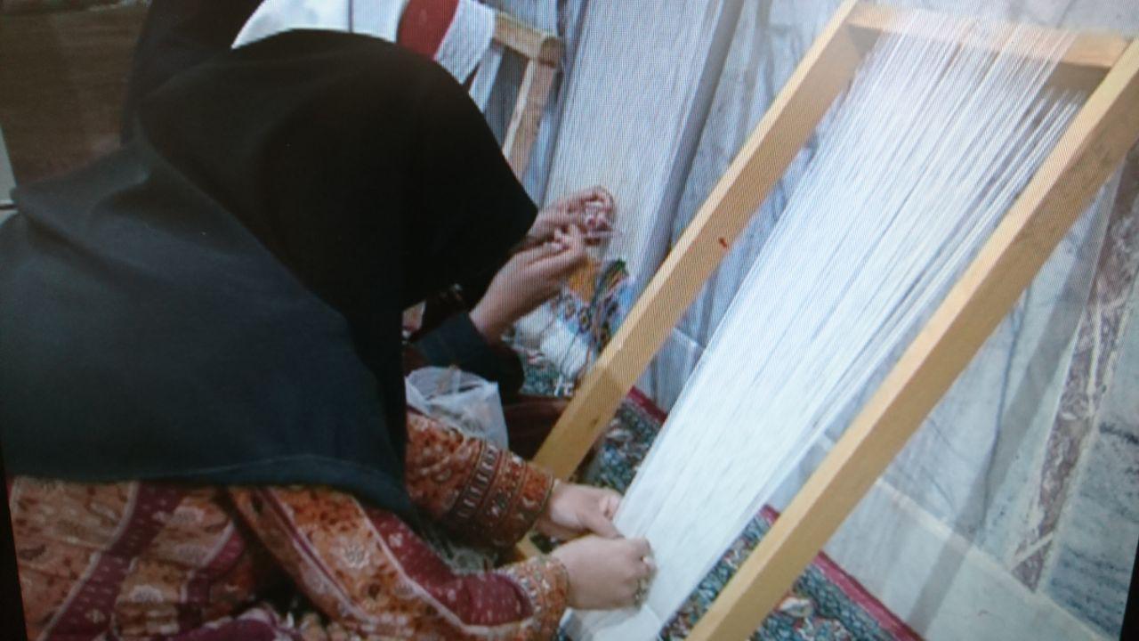 نمایشگاهی از فعالیت‌های دستی معلولین کم توان ذهنی در ایرانشهر