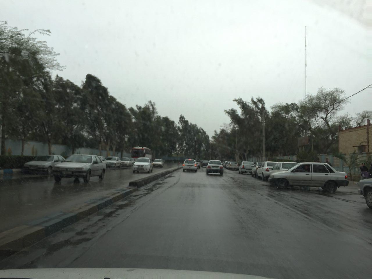 بارش های پراکنده در استان خوزستان