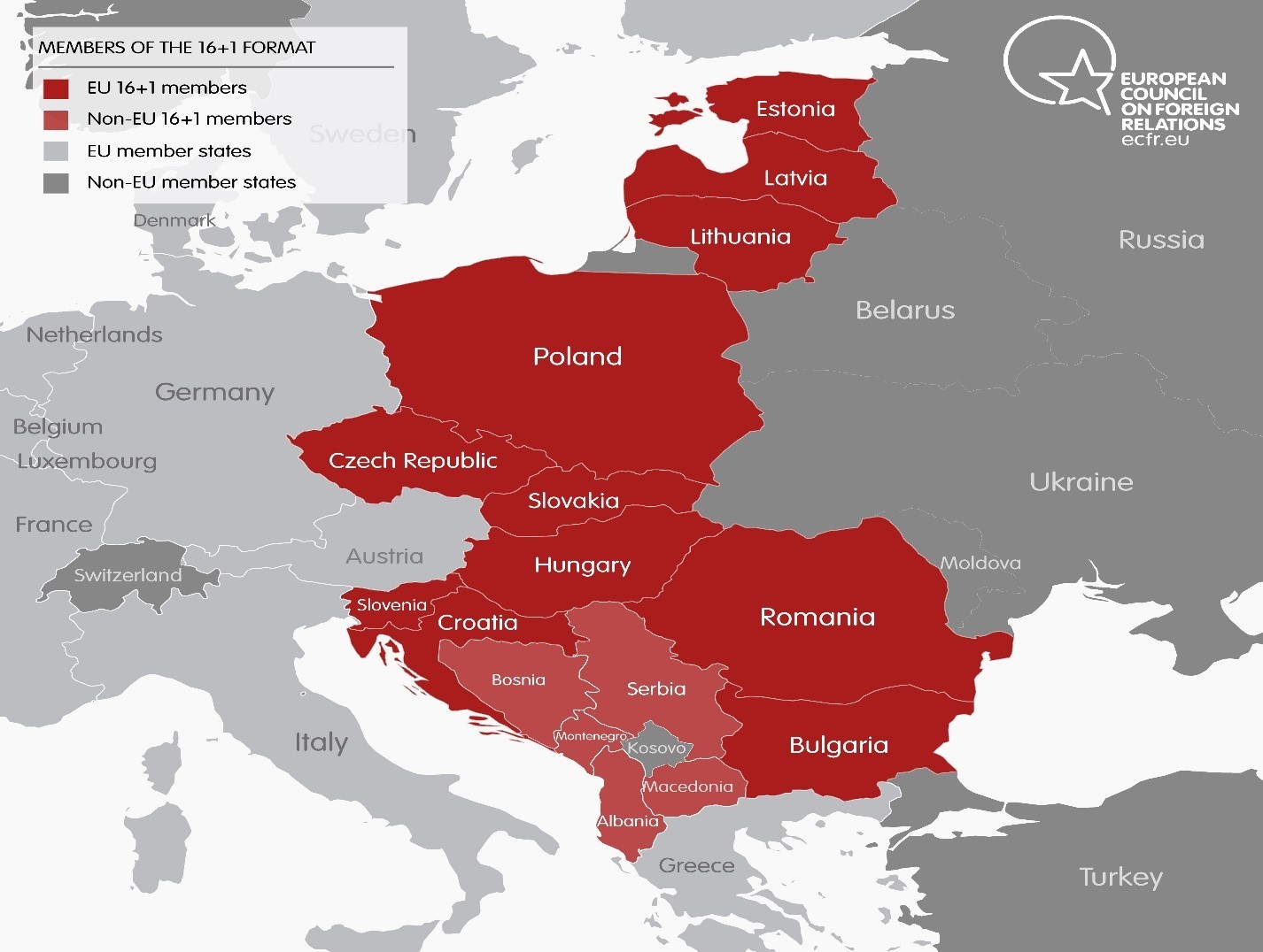 تلاش روسيه و چين براي نفوذ در شرق اروپا