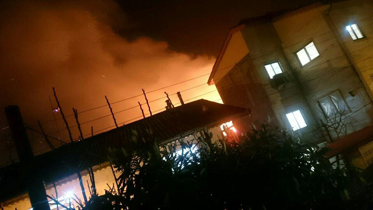 آتش سوزی 13 واحد تجاری و مسکونی در شلمان