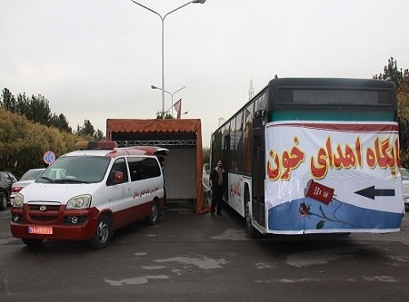 فعالیت 3 پایگاه نوروزی اهدای خون در مشهد