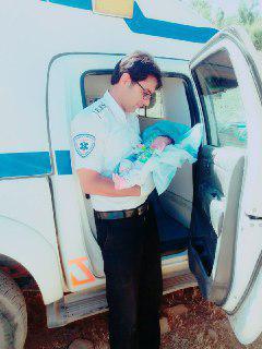 تولد نوزاد بازفتی در آمبولانس اورژانس 115