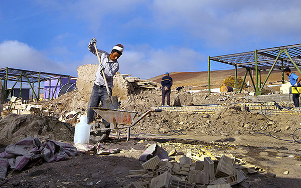 ۶۰ هزار واحد تعمیری زلزله زده درکرمانشاه آماده اسکان