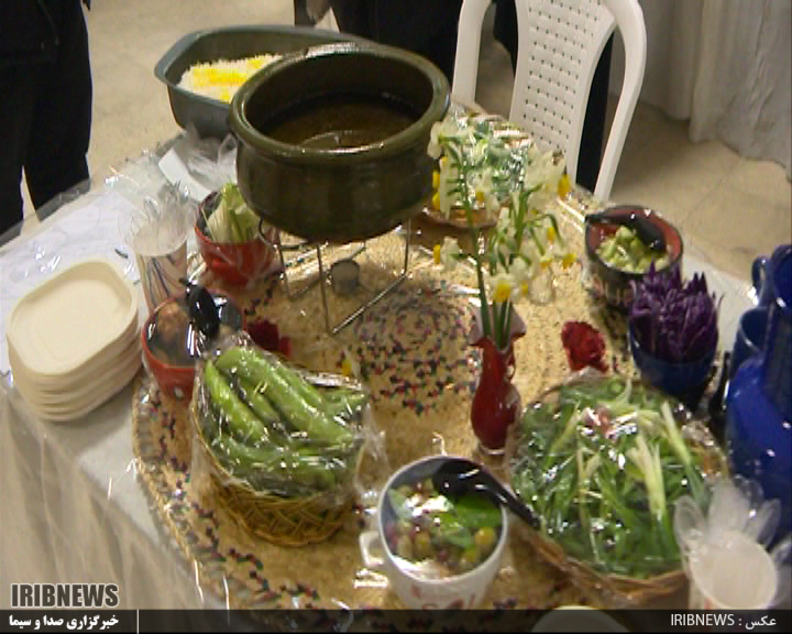 نخستین جشنواره غذاهای گیلانی با طعم سبزیجات