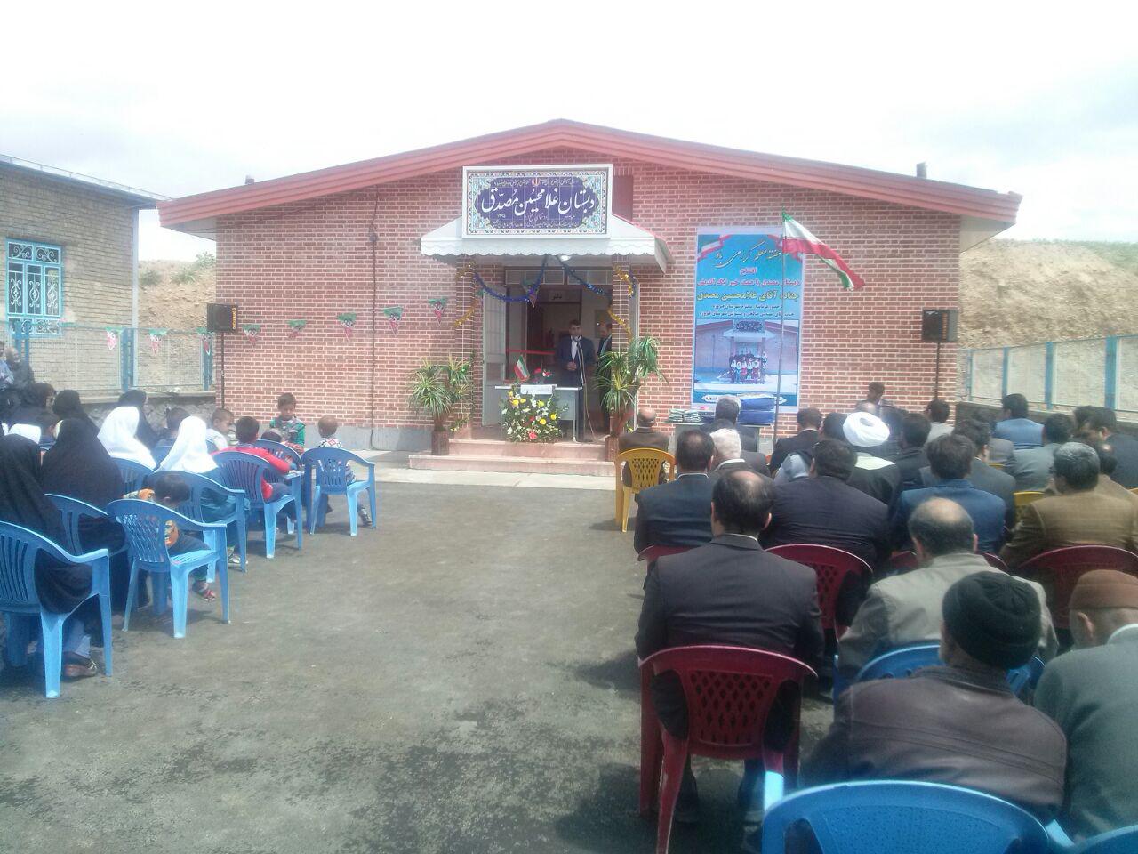 افتتاح آموزشگاه خیرساز با 140 میلیون تومان هزینه در فیروزه