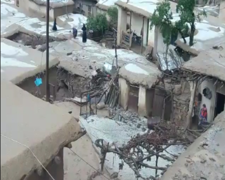 خسارت سیل به 50 خانوار در بخش منج لردگان + صوتی