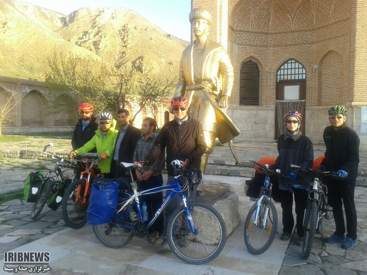 ورود پیام آوران مهر و دوستی به چالدران