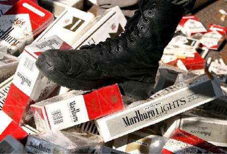 کشف یک محموله سیگار قاچاق