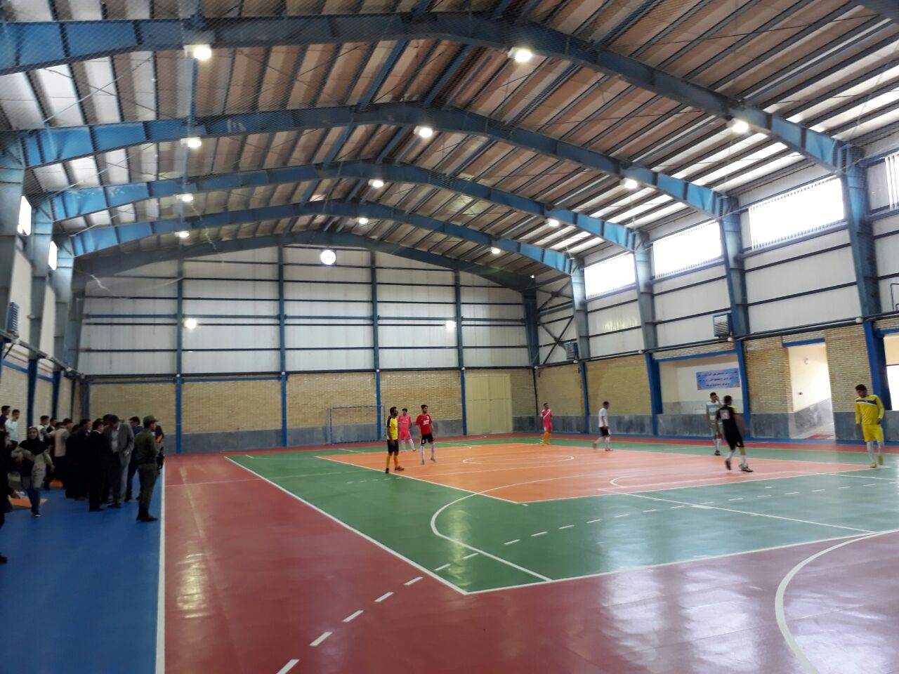 افتتاح سالن ورزشی دانشگاه پیام نور مرکز میاندوآب