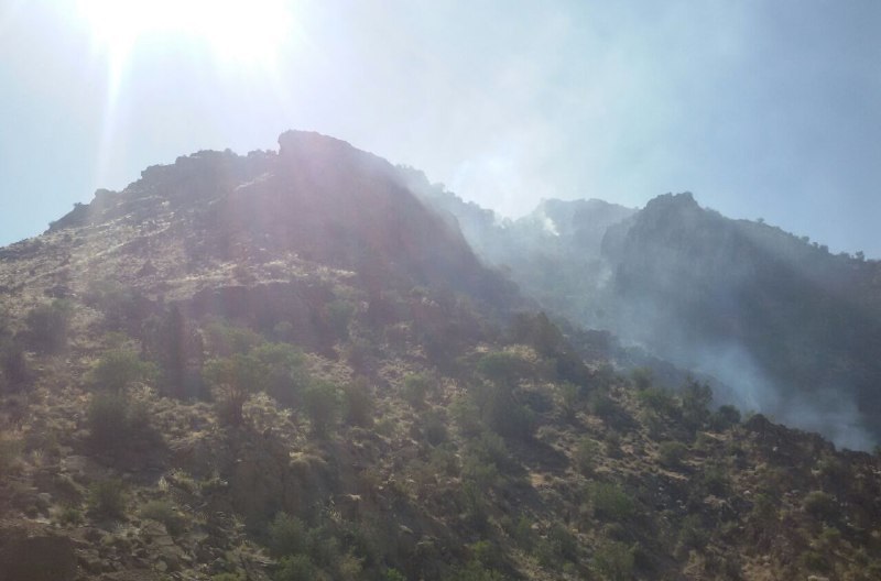 آتش سوزی در ارتفاعات بوزنجان