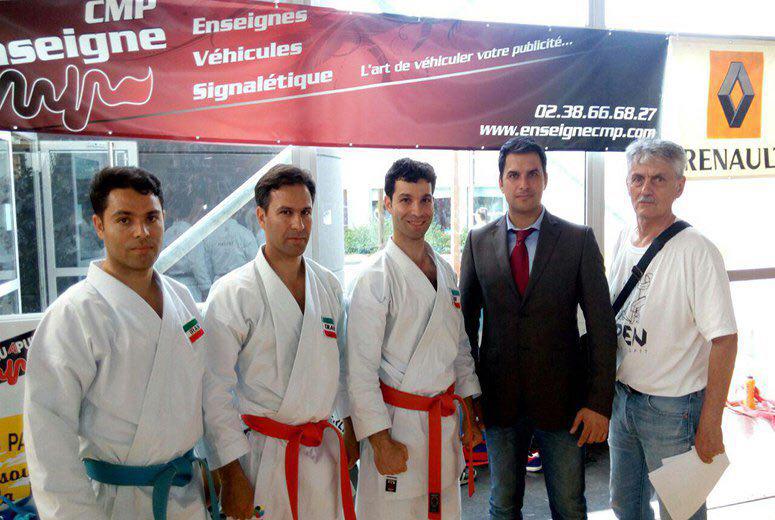 نایب قهرمانی ایران در مسابقات کاپ جهانی کاراته در فرانسه