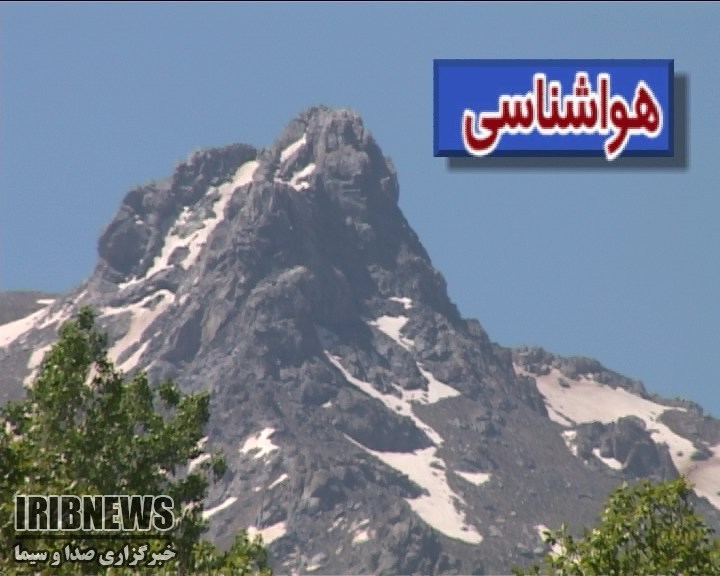 خنک شدن دمای هوای استان