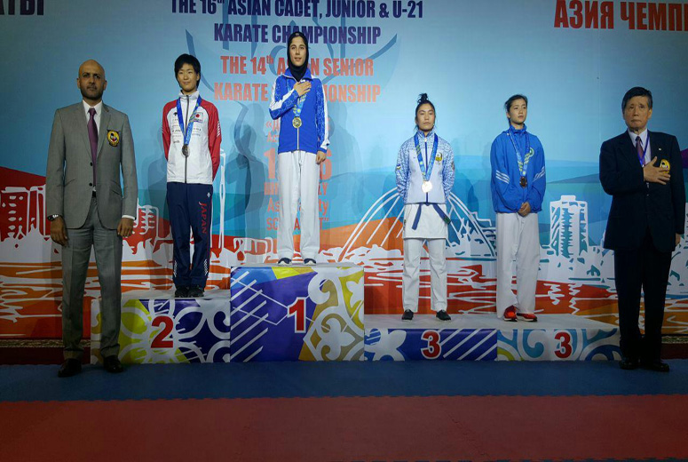دختران جوان کاراته ۵ مدال کسب کردند