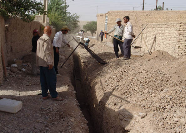 آغاز عملیات گاز رسانی به ۱۴ روستای فیروزآباد