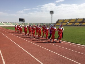حضور ۳ بانوی ورزشکار کرمانشاهی در اردوی تیم ملی کبدی بانوان