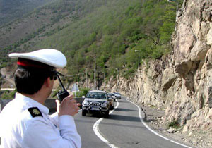 اعمال محدودیتهای ترافیکی در جاده های مازندران