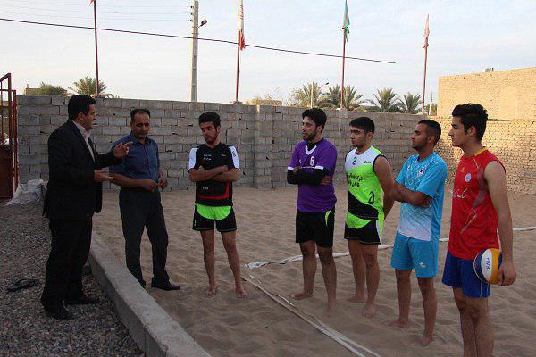 اعزام تیم والیبال ساحلی شهرداری بافق به مسابقات آزاد کشوری