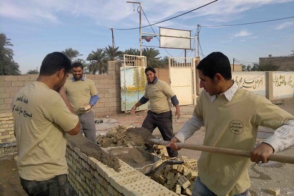 فعالیت دانشجویان بسیجی در اردوهای طرح جهادی چالدران