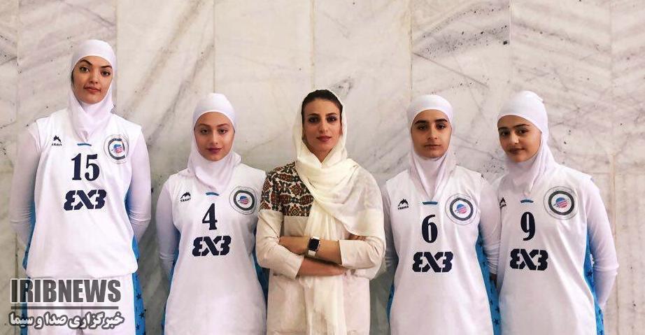 بلند قامتان کردستانی بر بام رقابت های بسکتبال 3 نفره دختران کشور