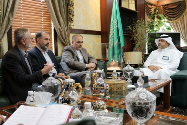 دیدار رئیس هیات کنسولی ایران و رئیس ستاد مدینه با معاون وزیر حج عربستان
