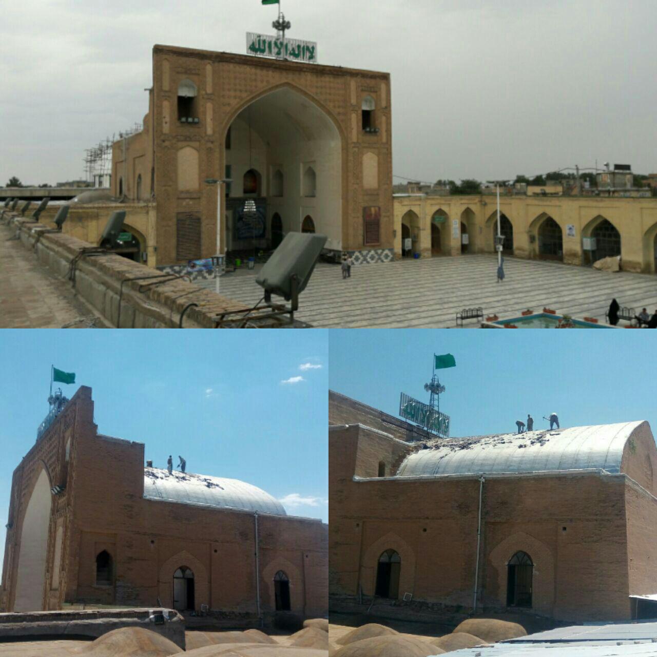 آغاز مرمت مسجد جامع تاریخی نیشابور