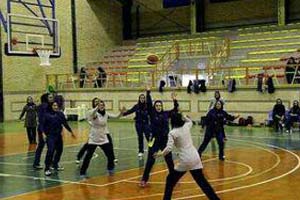 پیگیری مسابقات بسکتبال دانشجویان دختر علوم پزشکی