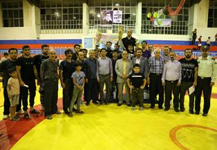 پیروزی تیم شهرستان گلوگاه در مسابقات کشتی جام شهداء