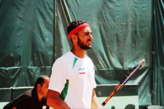 برد تنیسور ایرانی در مسابقات داخل سالن آسیا
