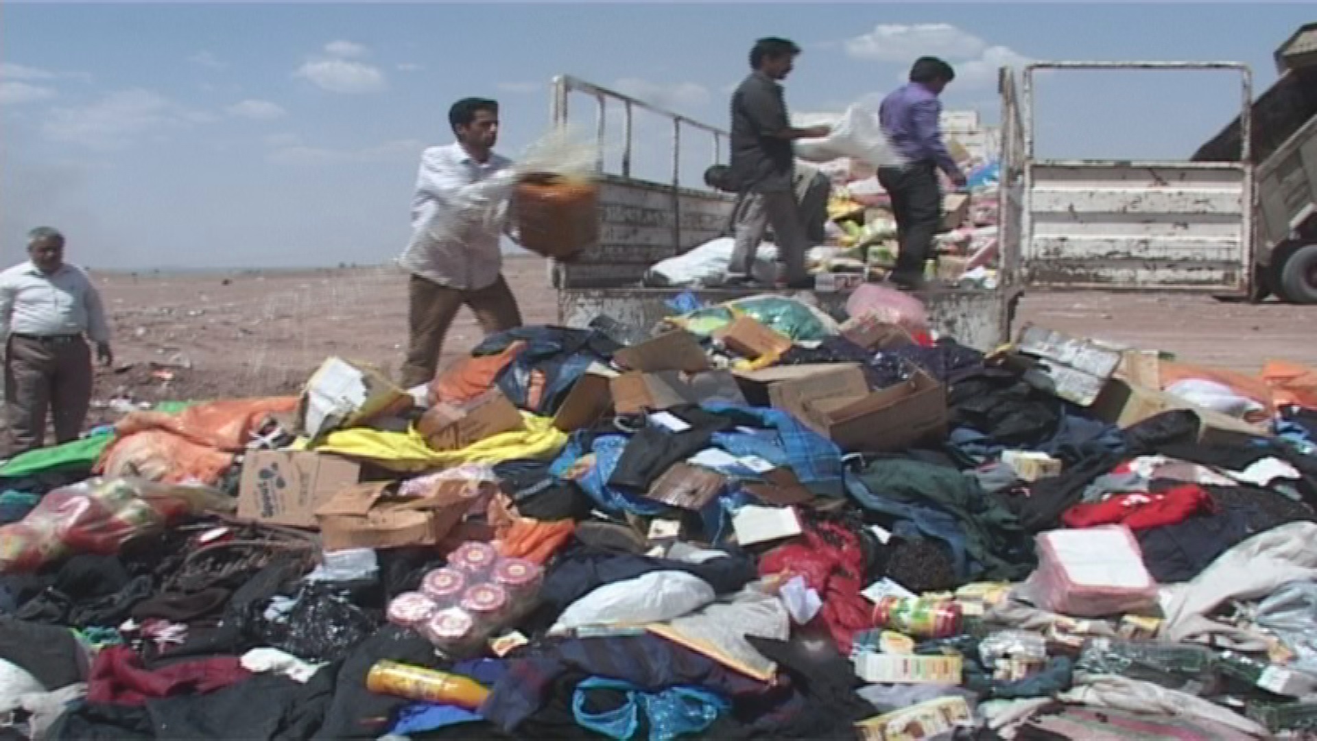 امحاء حدود 3 تن کالای قاچاق در بیرجند