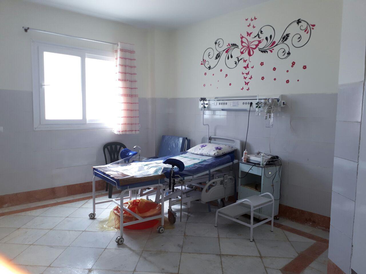 راه اندازی اتاقهای زایمان بیمارستان شهید آتشدست نهبندان