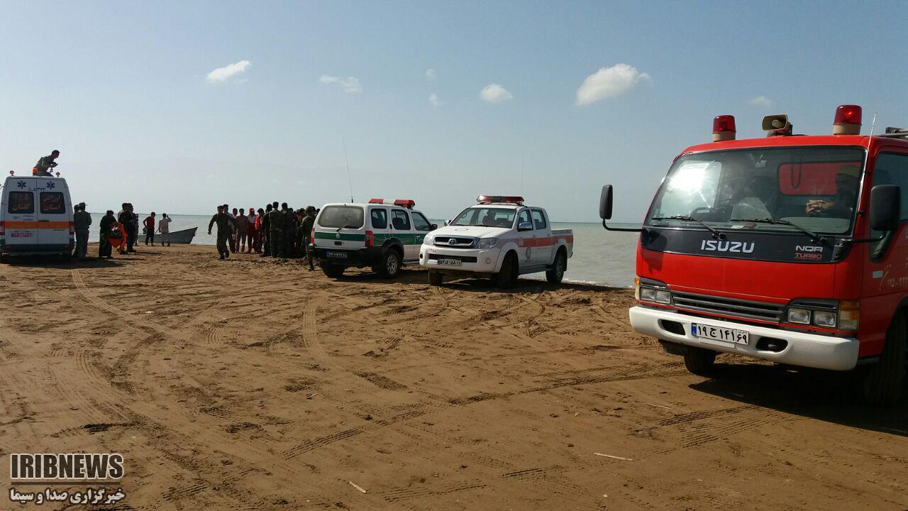مانور  امداد و نجات دریایی در ساحل چارقلی