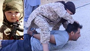 جلاد خردسال داعشی را بهتر بشناسید+عکس