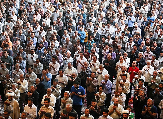 برگزاری نماز عید سعید قربان در شیراز