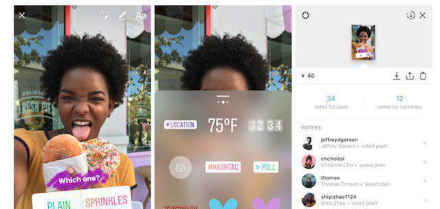 در استوری اینستاگرام نظرسنجی ایجاد کنید
